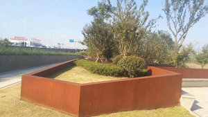 长春耐候钢挡土墙